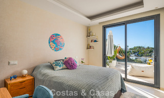 Hoogwaardige designvilla met modern karakter te koop in een gated villa community in Nueva Andalucia’s golfvallei, Marbella 794418 