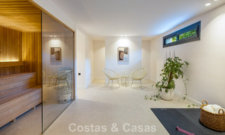 Instapklare, moderne luxevilla met minimalistische bouwstijl te koop op de New Golden Mile tussen Marbella en Estepona 794324 