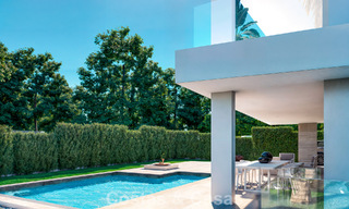 2 gloednieuwe luxevilla’s te koop op loopafstand van een golfclubhuis op de New Golden Mile, Marbella - Estepona 794256 