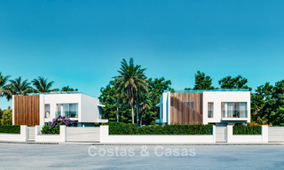 2 gloednieuwe luxevilla’s te koop op loopafstand van een golfclubhuis op de New Golden Mile, Marbella - Estepona 794258 