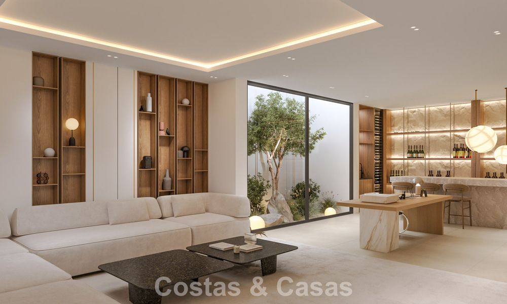 2 gloednieuwe luxevilla’s te koop op loopafstand van een golfclubhuis op de New Golden Mile, Marbella - Estepona 794264