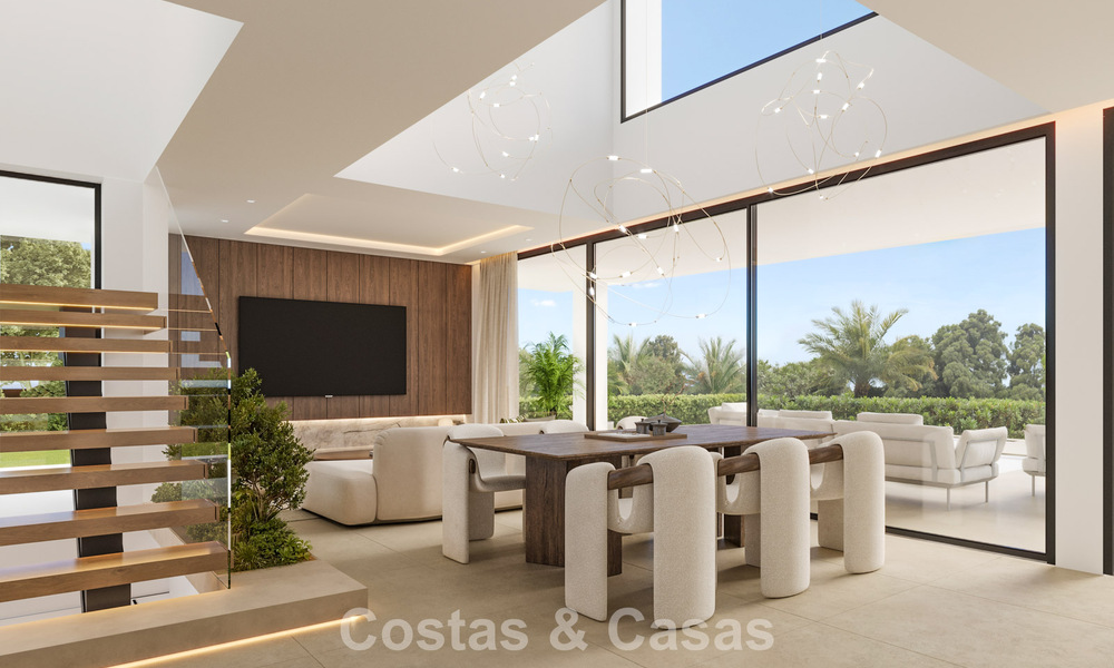 2 gloednieuwe luxevilla’s te koop op loopafstand van een golfclubhuis op de New Golden Mile, Marbella - Estepona 794266