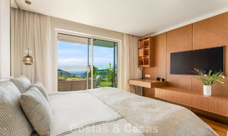 Modern, luxueus tuinappartement te koop met panoramisch zicht op de kust i/e gated boutique complex nabij Marbella stad 794487 