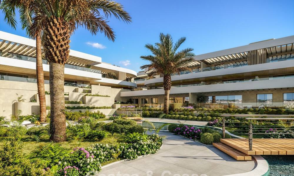 Geavanceerde luxe appartementen te koop op loopafstand van een golfclubhuis op de New Golden Mile, Marbella - Estepona 794557