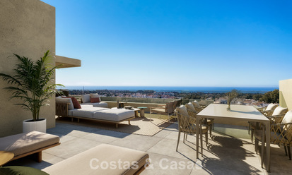Geavanceerde luxe appartementen te koop op loopafstand van een golfclubhuis op de New Golden Mile, Marbella - Estepona 794562