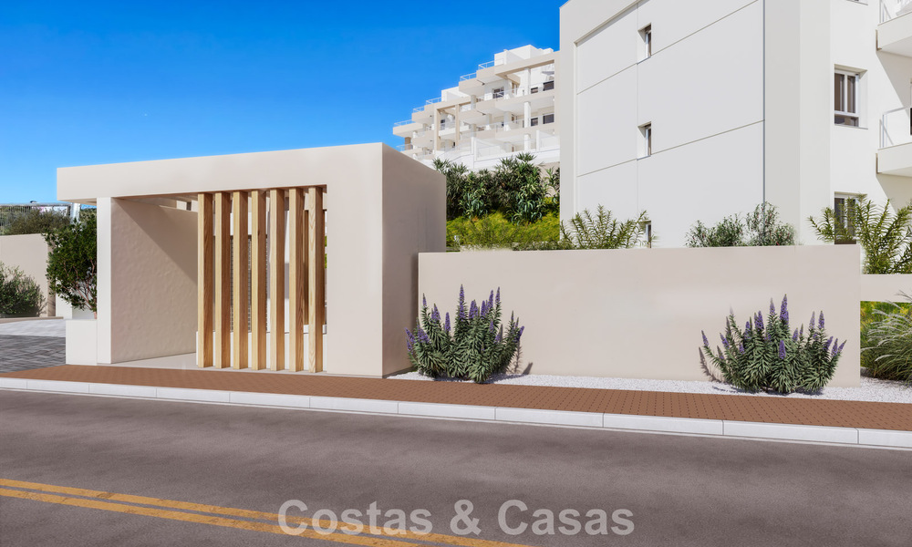 Nieuwe, moderne appartementen met fenomenaal uitzicht te koop in Mijas Costa, Costa del Sol 794612