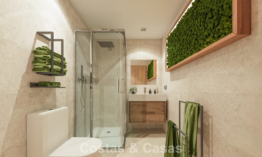 Nieuwe, moderne appartementen met fenomenaal uitzicht te koop in Mijas Costa, Costa del Sol 794621