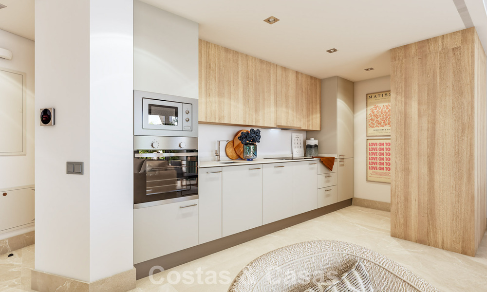 Nieuwe, moderne appartementen met fenomenaal uitzicht te koop in Mijas Costa, Costa del Sol 794628