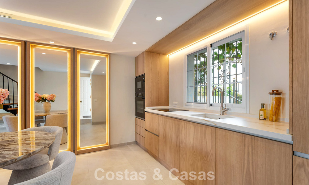 Stijlvolle rijwoning te koop op loopafstand van het strand op de Golden Mile van Marbella 794720