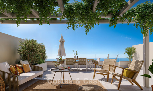 Prachtige moderne appartementen met panoramisch uitzicht te koop in Benalmadena, Costa del Sol 794886