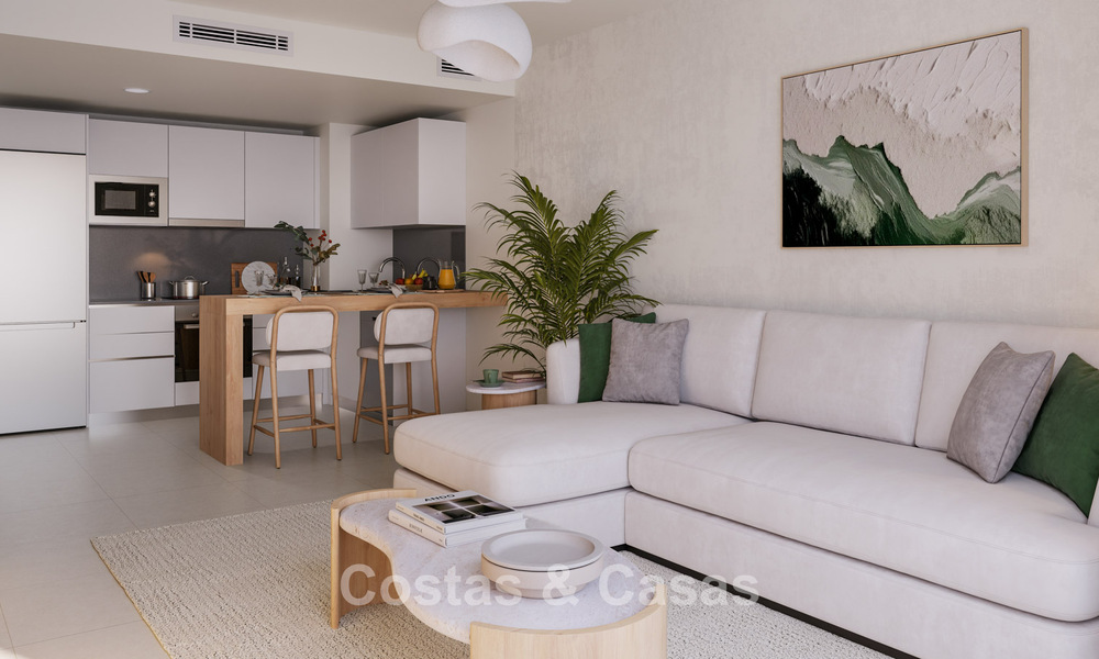 Energiezuinige, moderne appartementen met panoramisch zeezicht te koop in Benalmadena, Costa del Sol 794892