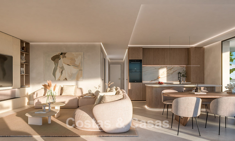 Moderne, innovatieve nieuwbouwappartementen te koop met zeezicht op de New Golden Mile, tussen Marbella en Estepona 794791