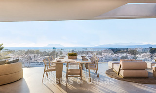 Moderne, innovatieve nieuwbouwappartementen te koop met zeezicht op de New Golden Mile, tussen Marbella en Estepona 794815 