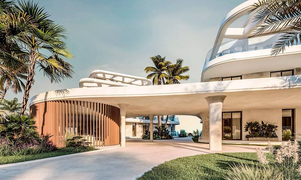 Moderne, innovatieve nieuwbouwappartementen te koop met zeezicht op de New Golden Mile, tussen Marbella en Estepona 794821