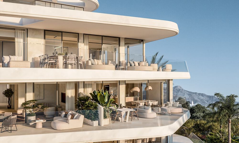 Moderne, innovatieve nieuwbouwappartementen te koop met zeezicht op de New Golden Mile, tussen Marbella en Estepona 794822