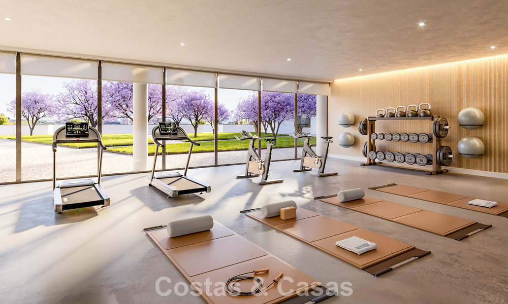 Moderne appartementen met schitterend zeezicht te koop op de New Golden Mile tussen Marbella en Estepona 795067