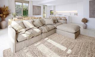 Exclusieve, geschakelde villa’s met zeezicht te koop in een begeerde golfomgeving in Mijas, Costa del Sol 795292 