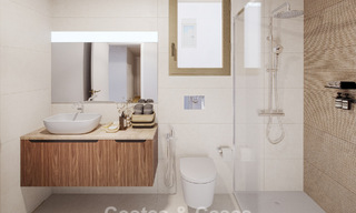 Exclusieve, geschakelde villa’s met zeezicht te koop in een begeerde golfomgeving in Mijas, Costa del Sol 795293 