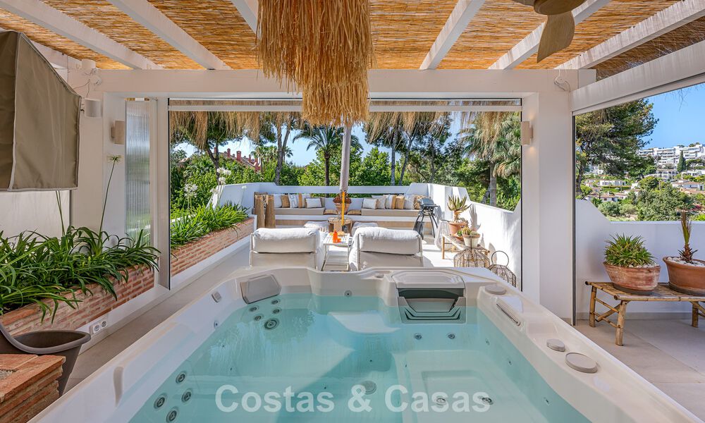 Prachtig gerenoveerde villa in Boho-chic stijl te koop in Nueva Andalucia, Marbella 795820
