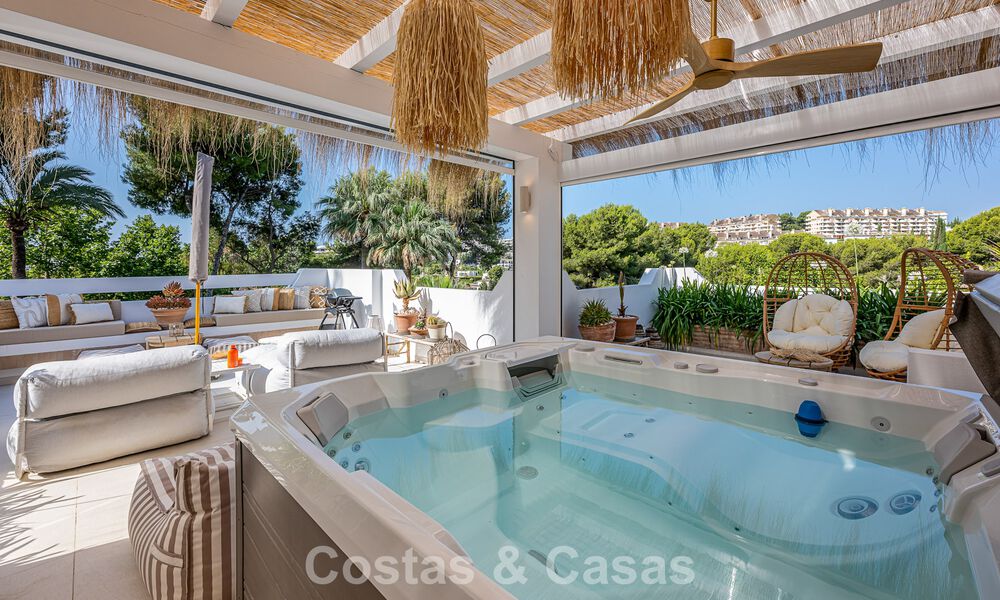 Prachtig gerenoveerde villa in Boho-chic stijl te koop in Nueva Andalucia, Marbella 795821