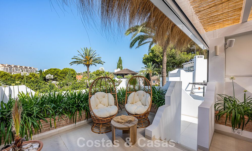 Prachtig gerenoveerde villa in Boho-chic stijl te koop in Nueva Andalucia, Marbella 795827