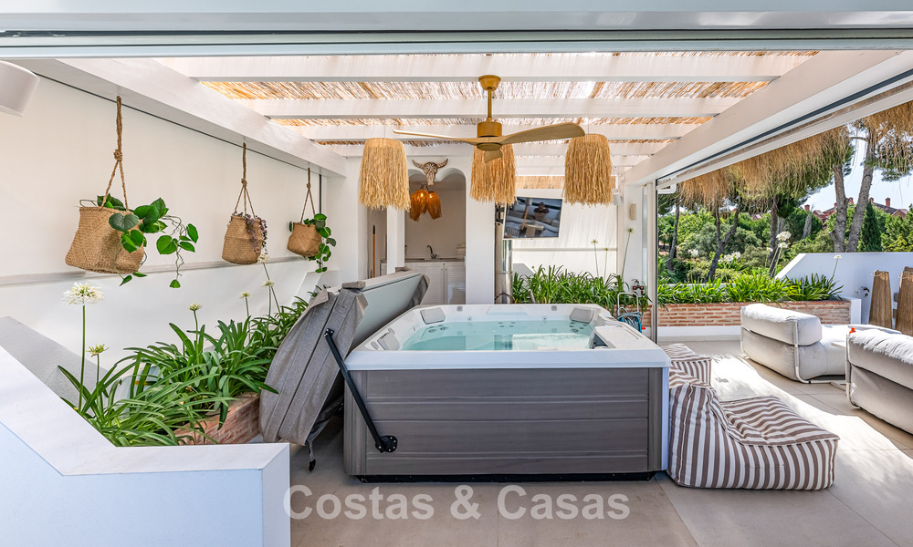 Prachtig gerenoveerde villa in Boho-chic stijl te koop in Nueva Andalucia, Marbella 795829
