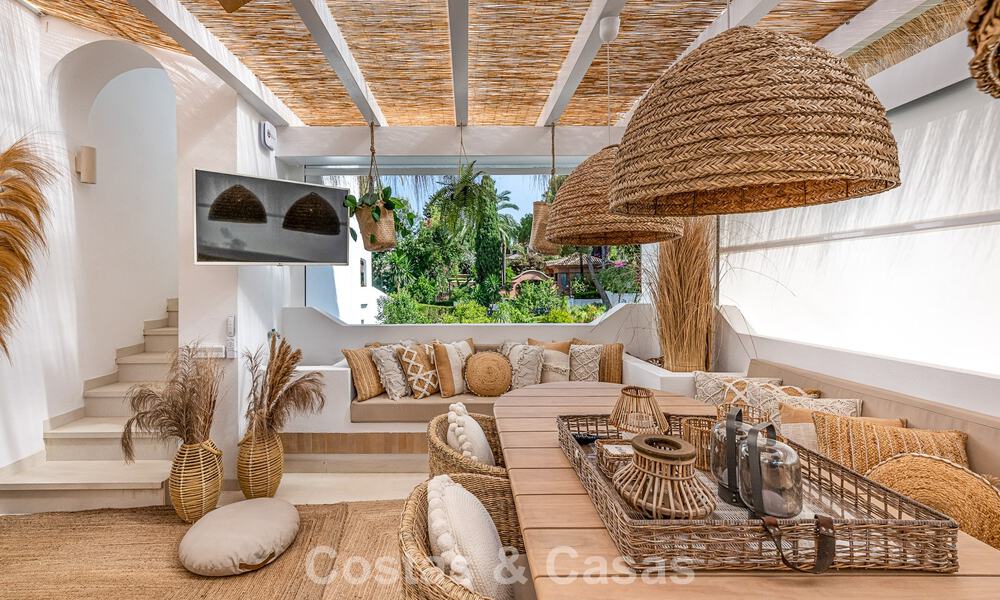 Prachtig gerenoveerde villa in Boho-chic stijl te koop in Nueva Andalucia, Marbella 795834