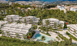 Moderne luxe nieuwbouwappartementen te koop op loopafstand v/h strand en dicht bij Estepona stad o/d New Golden Mile 795517 