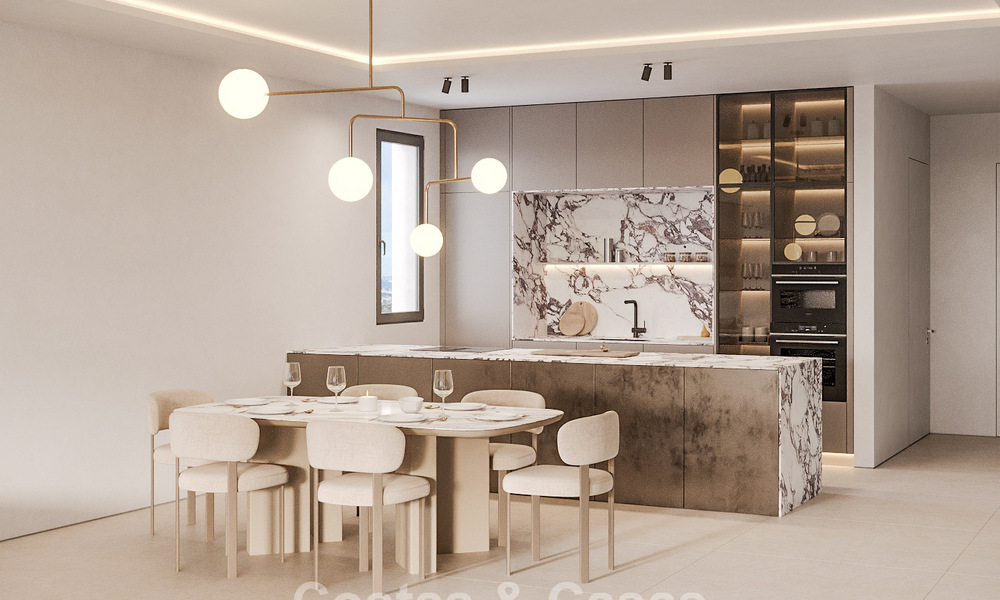 Moderne luxe nieuwbouwappartementen te koop op loopafstand v/h strand en dicht bij Estepona stad o/d New Golden Mile 795540