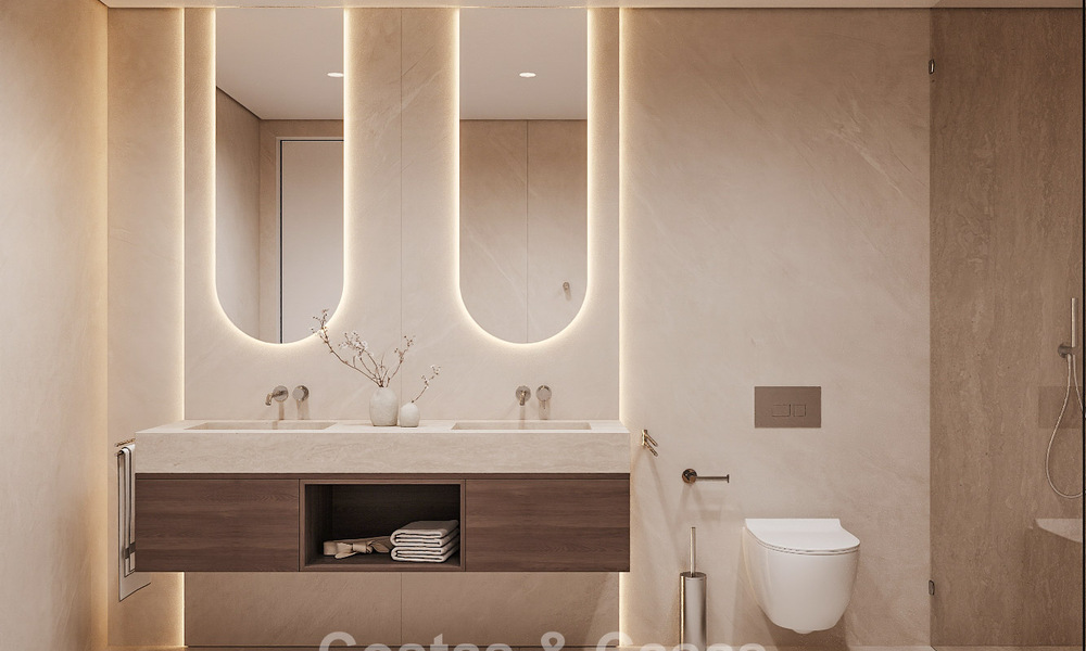 Moderne luxe nieuwbouwappartementen te koop op loopafstand v/h strand en dicht bij Estepona stad o/d New Golden Mile 795557