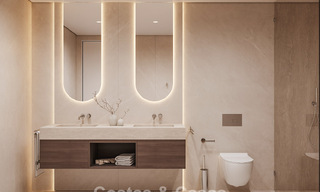 Moderne luxe nieuwbouwappartementen te koop op loopafstand v/h strand en dicht bij Estepona stad o/d New Golden Mile 795557 