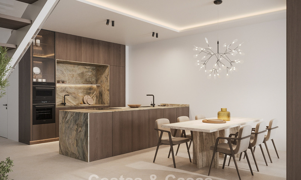 Moderne luxe nieuwbouwappartementen te koop op loopafstand v/h strand en dicht bij Estepona stad o/d New Golden Mile 795566