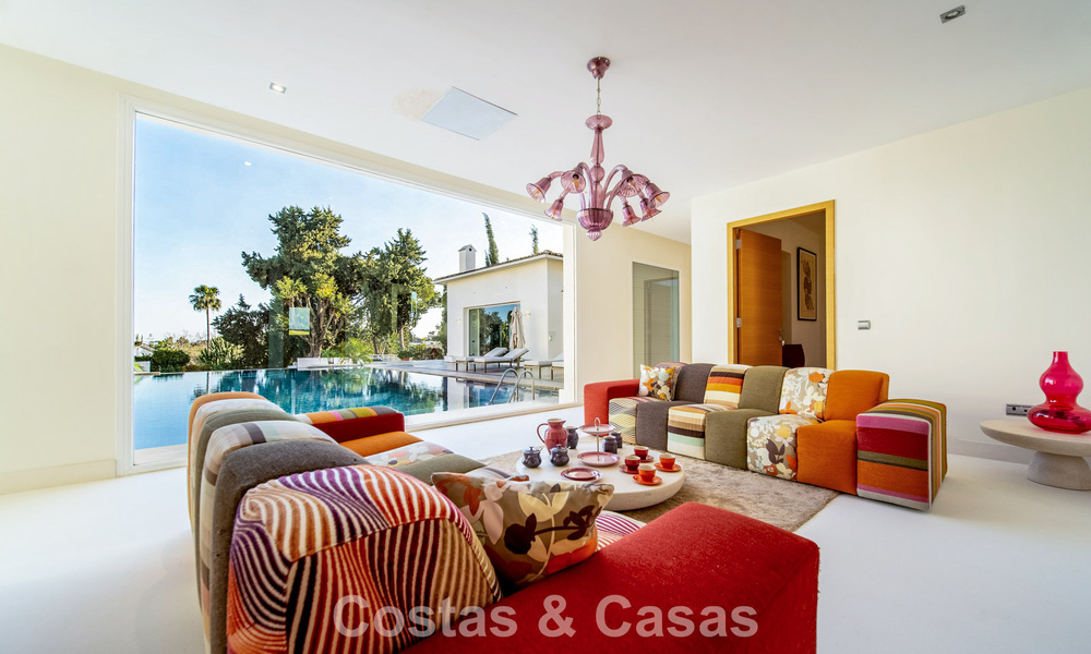 Luxe gerenoveerde villa op een steenworp van de golfbaan te koop in Guadalmina Alta, Marbella 795879