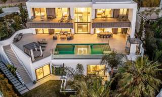 High-end, moderne villa met panoramisch uitzicht te koop op de New Golden Mile tussen Puerto Banus en Estepona 795751 
