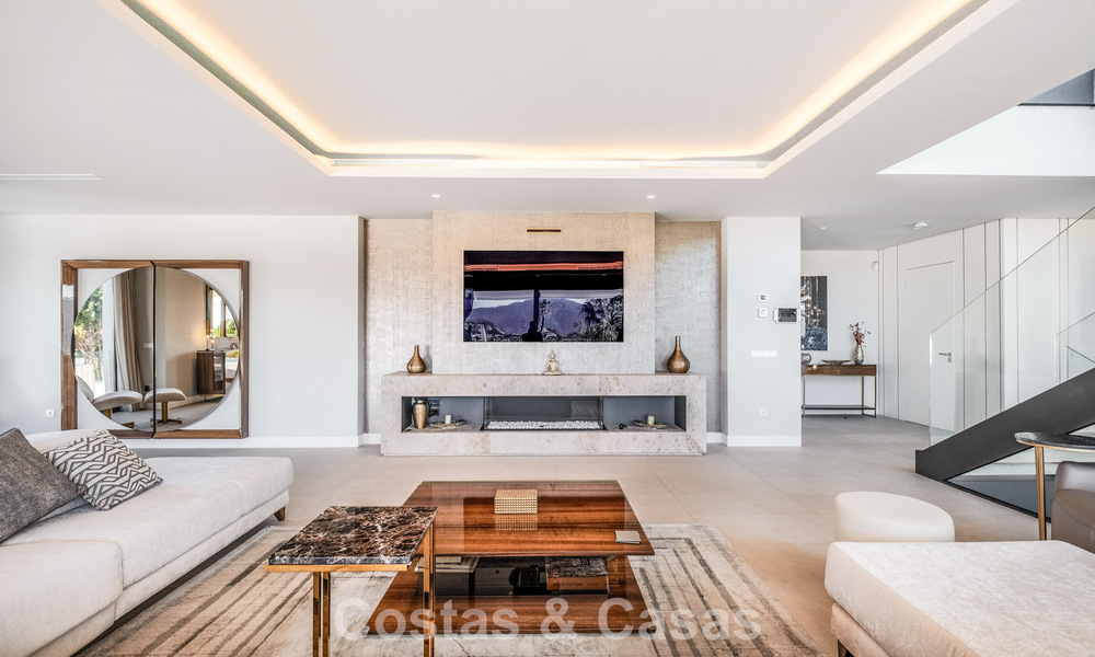 High-end, moderne villa met panoramisch uitzicht te koop op de New Golden Mile tussen Puerto Banus en Estepona 795765