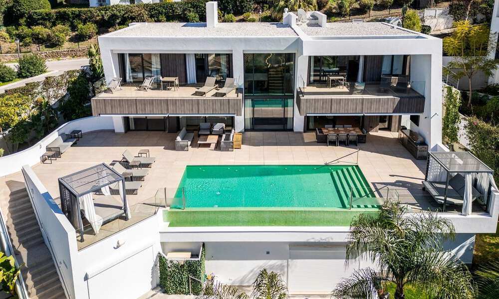 High-end, moderne villa met panoramisch uitzicht te koop op de New Golden Mile tussen Puerto Banus en Estepona 795783