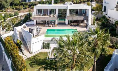High-end, moderne villa met panoramisch uitzicht te koop op de New Golden Mile tussen Puerto Banus en Estepona 795784