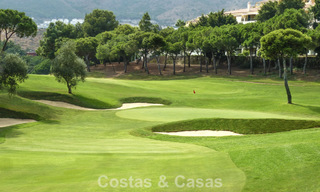 Exclusieve nieuwbouwappartementen met panoramisch golf- en zeezicht te koop in Benalmadena, Costa del Sol 795449 