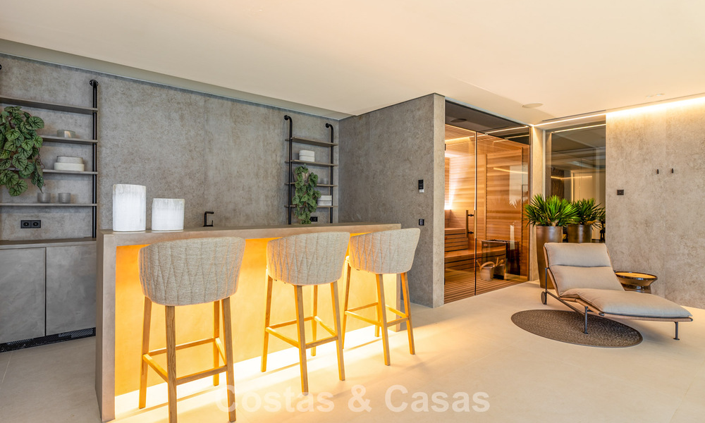 Spectaculaire, hedendaagse luxevilla te koop met zeezicht in El Madroñal, Marbella - Benahavis 796258