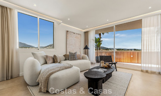 Modern gerenoveerd appartement met ruim terras te koop met weids uitzicht in Nueva Andalucia, Marbella 796065 
