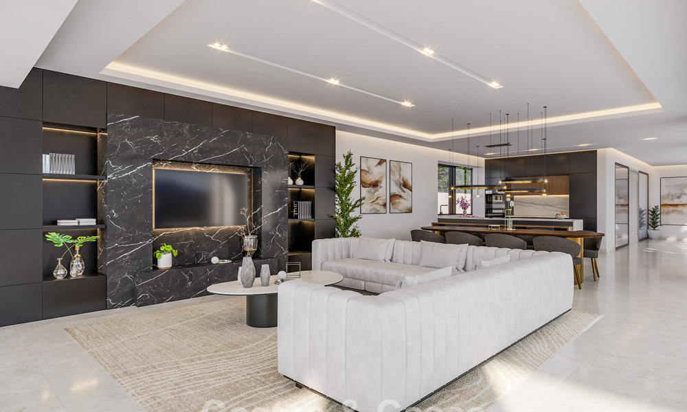 Exclusieve, moderne, gelijkvloerse villa met verwarmd zwembad te koop op de New Golden Mile, Marbella - Estepona 796035