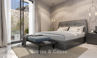 Gloednieuwe, moderne luxevilla met zeezicht te koop aan de strandzijde ten oosten van Marbella centrum 796234 