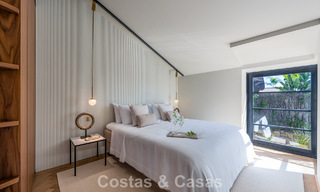 Exclusieve, architecturale villa met panoramisch golf- en zeezicht te koop in Nueva Andalucia, Marbella 796346 