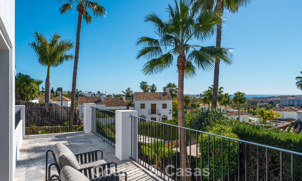 Exclusieve, architecturale villa met panoramisch golf- en zeezicht te koop in Nueva Andalucia, Marbella 796350