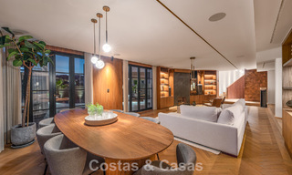 Exclusieve, architecturale villa met panoramisch golf- en zeezicht te koop in Nueva Andalucia, Marbella 796384 