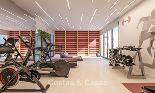 Eigentijdse, luxe appartementen met zeezicht in een nieuw complex te koop tussen Marbella en Sotogrande, Costa del Sol 796313 