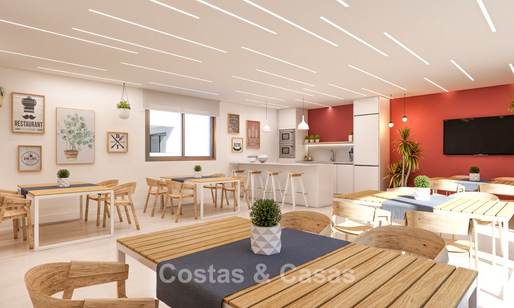 Eigentijdse, luxe appartementen met zeezicht in een nieuw complex te koop tussen Marbella en Sotogrande, Costa del Sol 796317