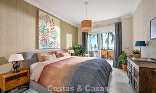 Exclusief eerstelijnstrand appartement met panoramisch zeezicht te koop in Estepona centrum 795973 