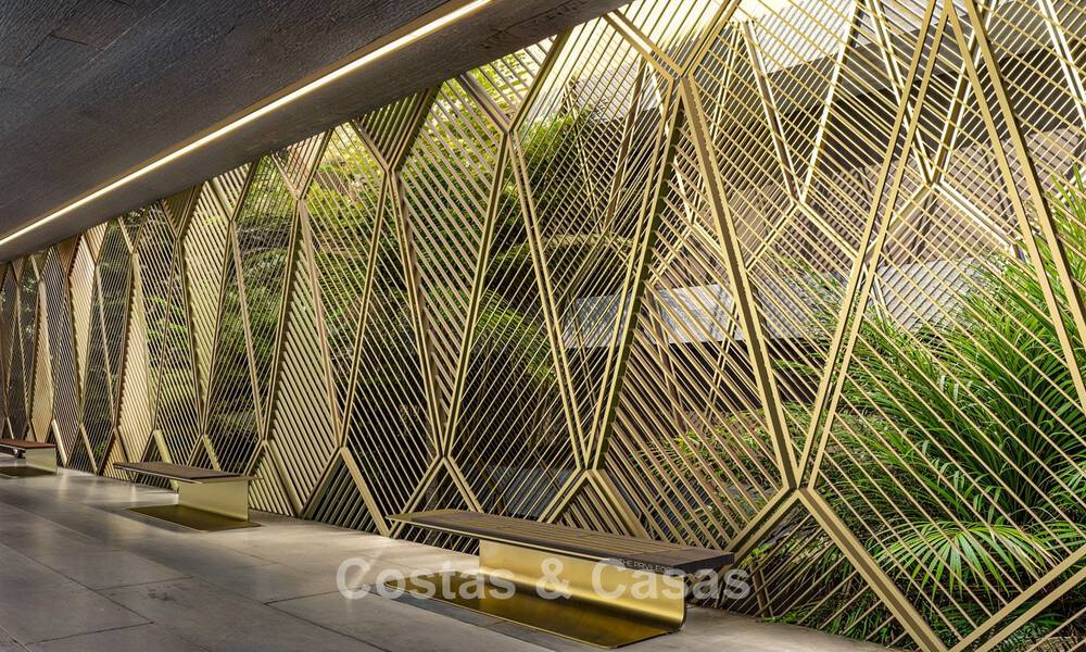 Innovatieve nieuwbouwappartementen met avant-gardist architectuur te koop in het centrum van Estepona 795924