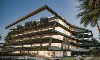 Innovatieve nieuwbouwappartementen met avant-gardist architectuur te koop in het centrum van Estepona 795925 